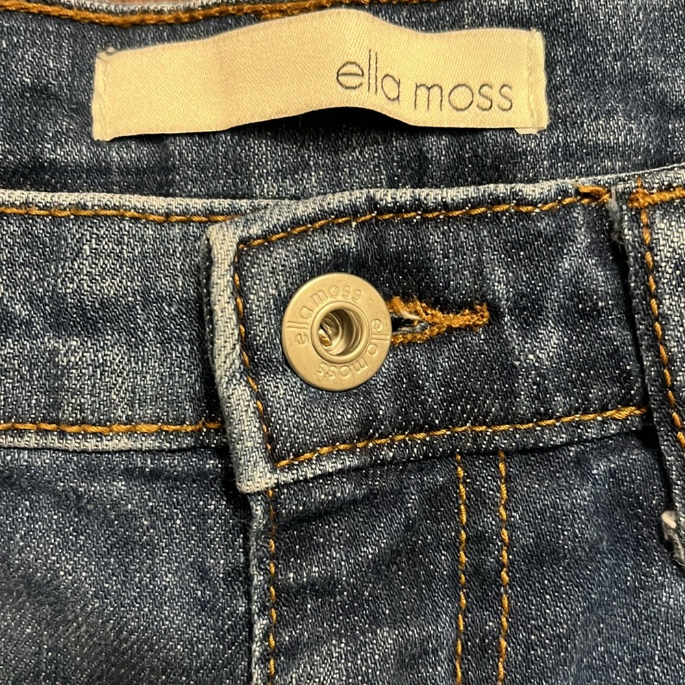 Ella Moss Straight Leg Ankle Jeans, 6/28